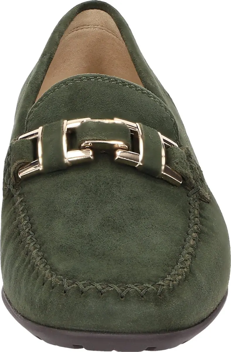 Sioux Cambria-HW Dames Mokassin Slipper - 44 - Dunkelgrün - afbeelding 4 van 6