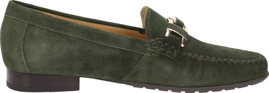 Sioux Cambria-HW Dames Mokassin Slipper - 44 - Dunkelgrün - afbeelding 6 van 6