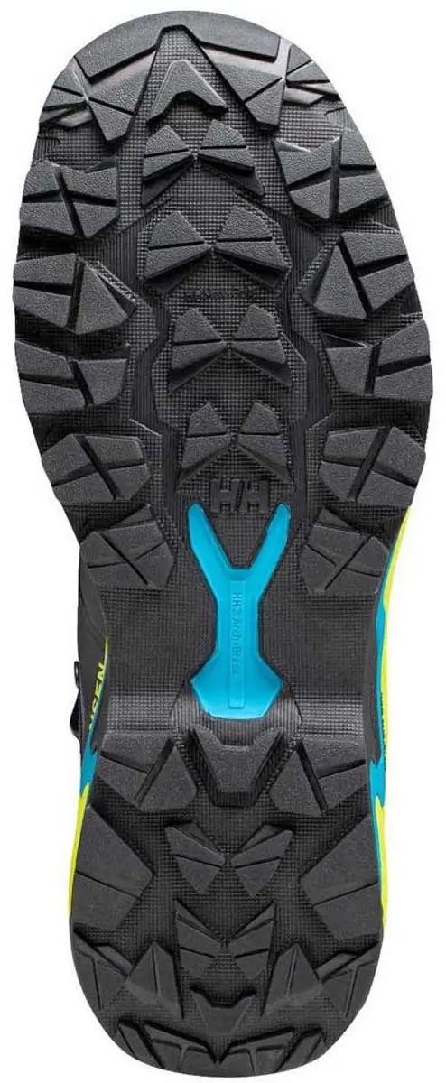 Helly Hansen Ascender Mid Ht Schoenen - 40.5 - Alpine Frost/Cyber Lime - afbeelding 2 van 6