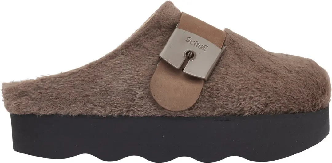 SCHOLL GRETA E Synthetic fur Dames Clogs