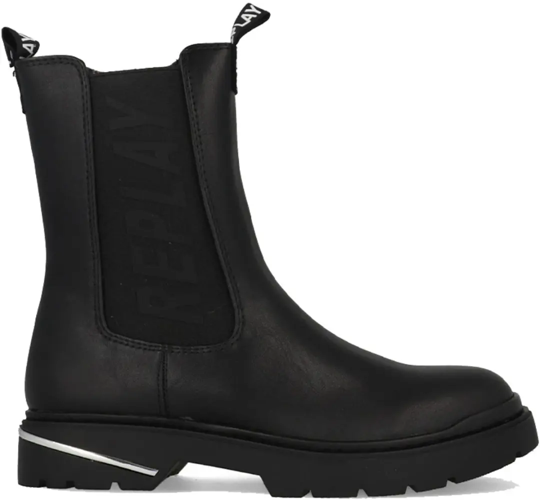 Replay Joplin 6 Chelsea Boots Meisjes - Zwart - Maat 32 - afbeelding 6 van 6