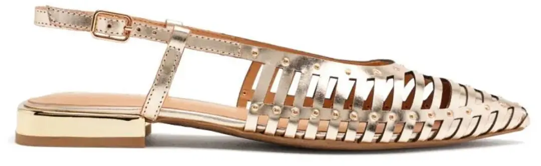 Gioseppo Jericho Ballerina´s Goud EU 40 Vrouw