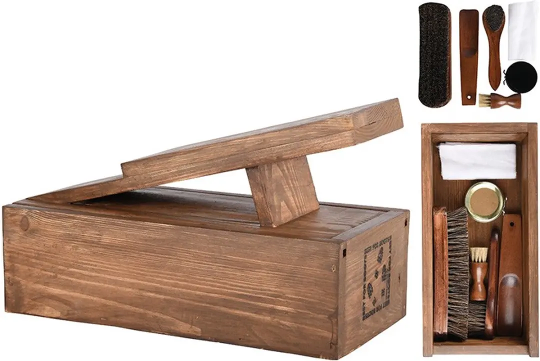 Esschert Design Schoenenpoetsset