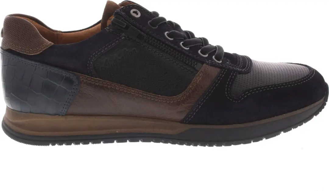 Heren Sneakers Australian Browning Width H Zwart