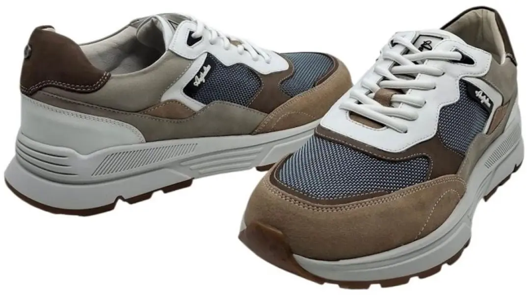 Australian Halifax KI5 Sneakers - Grijs/Beige/Wit 44 - afbeelding 6 van 6