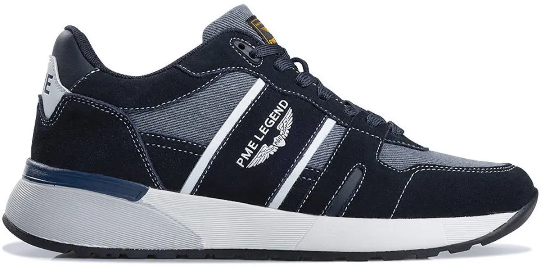 PME Legend Jet Lifter Heren Sneakers - Blauw - Maat 46 - afbeelding 3 van 6