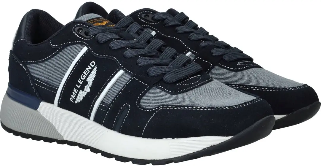 PME Legend Jet Lifter Heren Sneakers - Blauw - Maat 46 - afbeelding 4 van 6