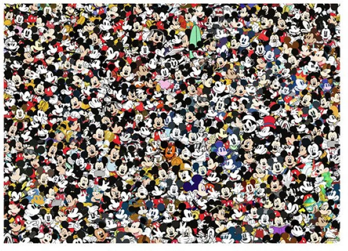 Ravensburger Mickey Mouse Legpuzzel 1000 Stuks - Multicolor - afbeelding 6 van 6