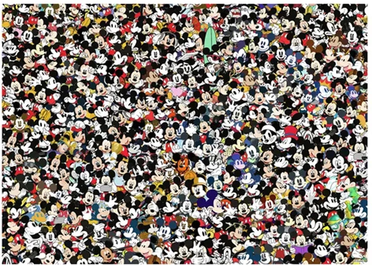 Ravensburger Mickey Mouse Legpuzzel 1000 Stuks - Multicolor