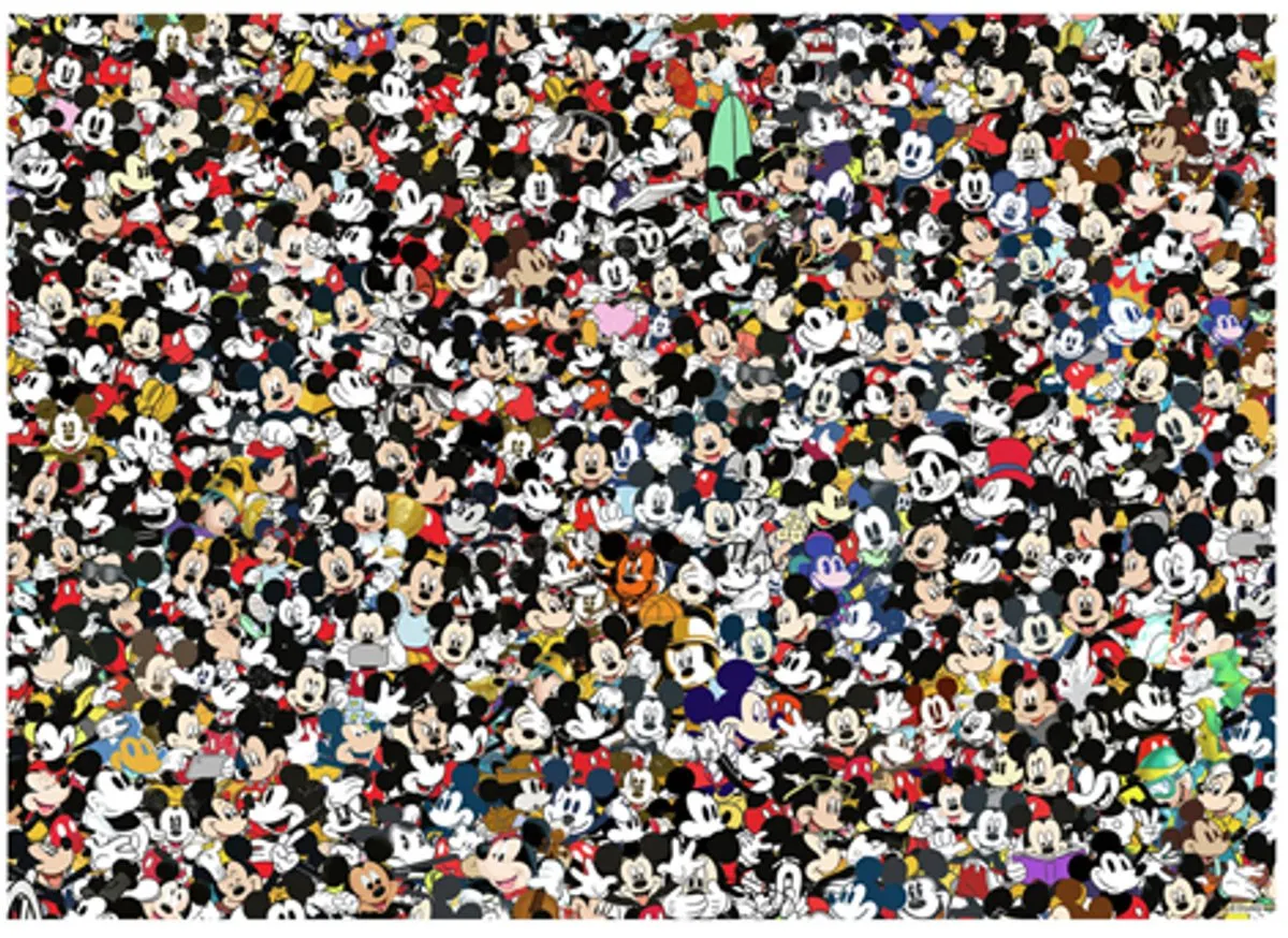 Ravensburger Mickey Mouse Legpuzzel 1000 Stuks - Multicolor