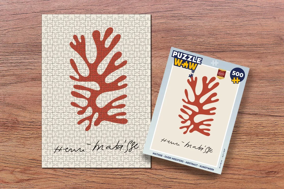 PuzzleWow Matisse Oude Meesters Legpuzzel 500 Stuks - Multicolor