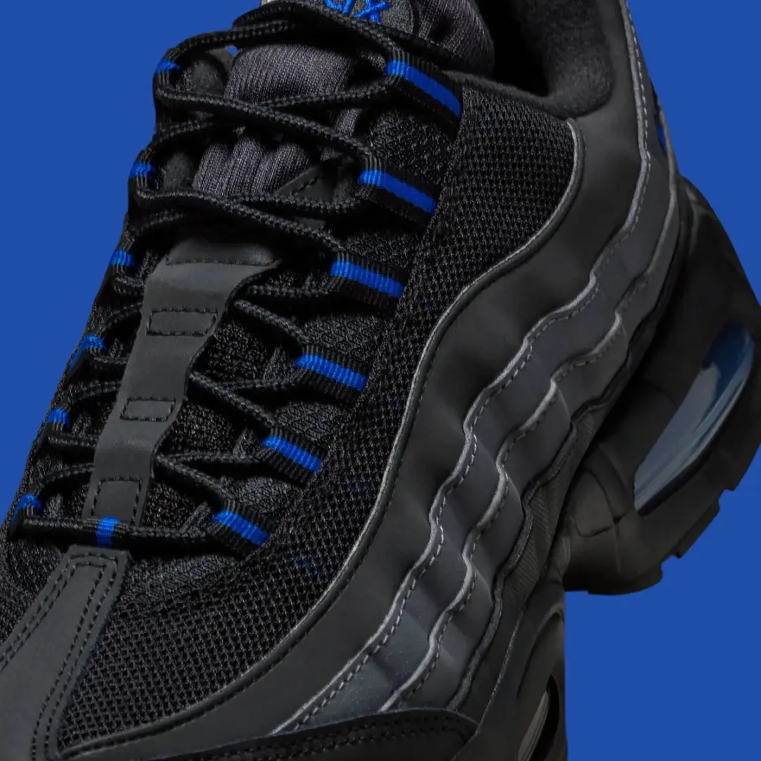 Nike Air Max 95 Black Game Royal - afbeelding 6 van 6