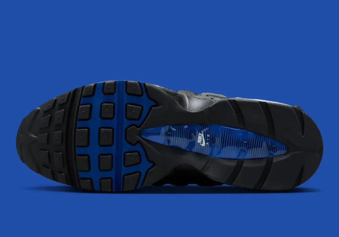 Nike Air Max 95 Black Game Royal - afbeelding 4 van 6
