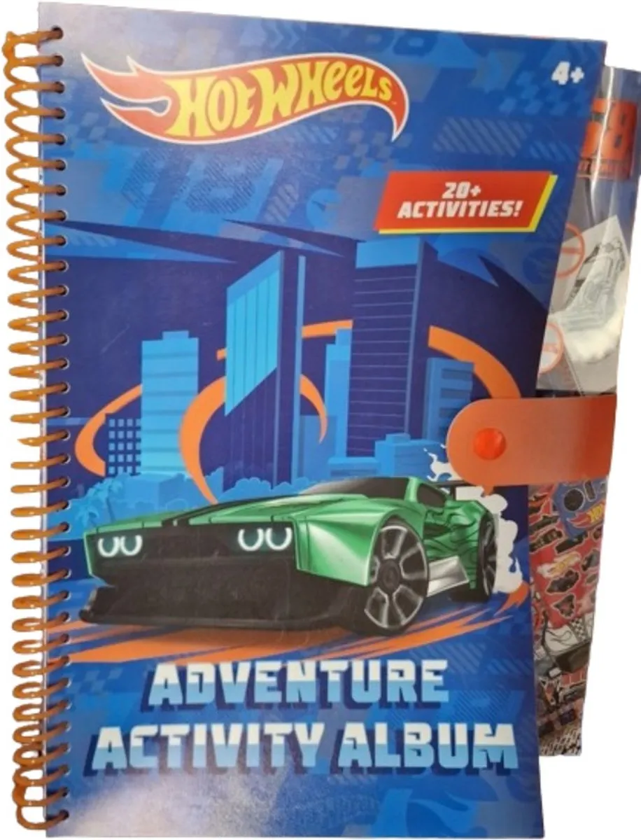Hot Wheels Activity Album