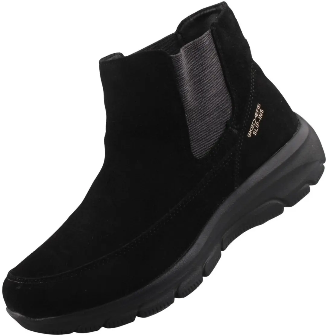 Skechers Easy Going-Casual Icon damesenkellaarsjes zwart 169109-BBK