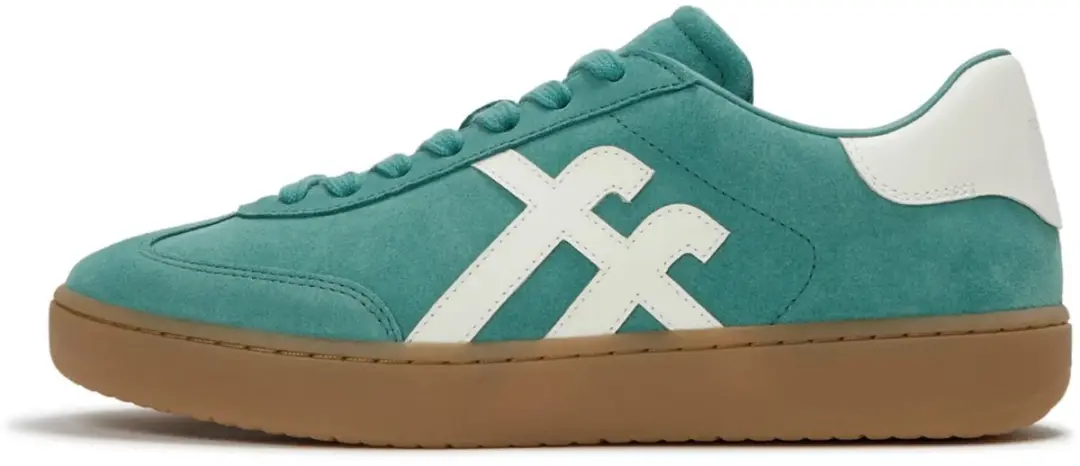 FitFlop FitFlop The Dash T-Toe Suede Sneakers BLAUW