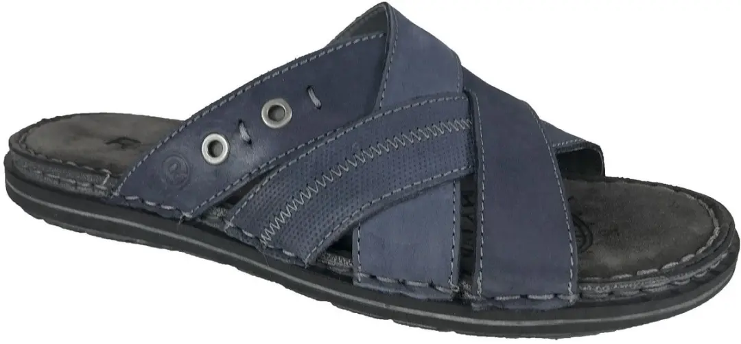 Rohde Heren Teenslipper 6711-51 - Marineblauw - afbeelding 5 van 5