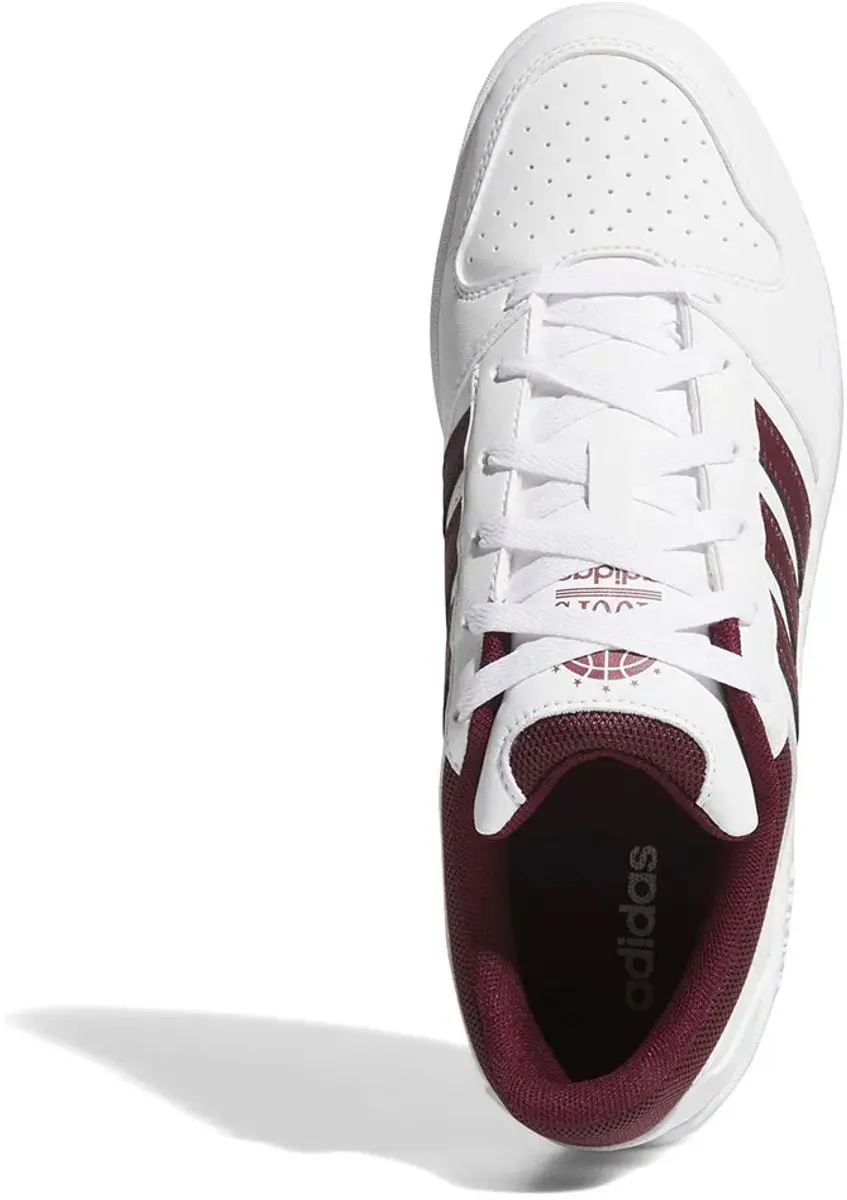 Adidas Hoops Classic Schoenen - Wit - EU 40 2/3 - afbeelding 2 van 3