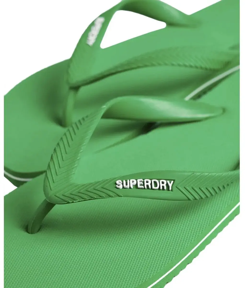 Superdry Vintage Classic Teenslipper - Groen - afbeelding 2 van 3