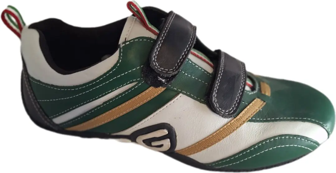 D&G VELCRO GREEN/WHITE LEADER SIZE 39