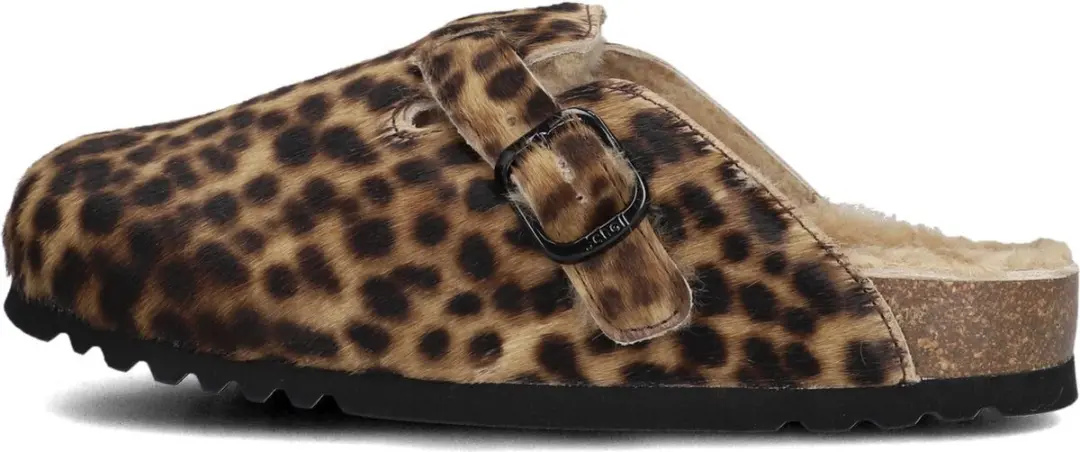 Scholl Fae New Dames Slippers - Bruin - Maat 39