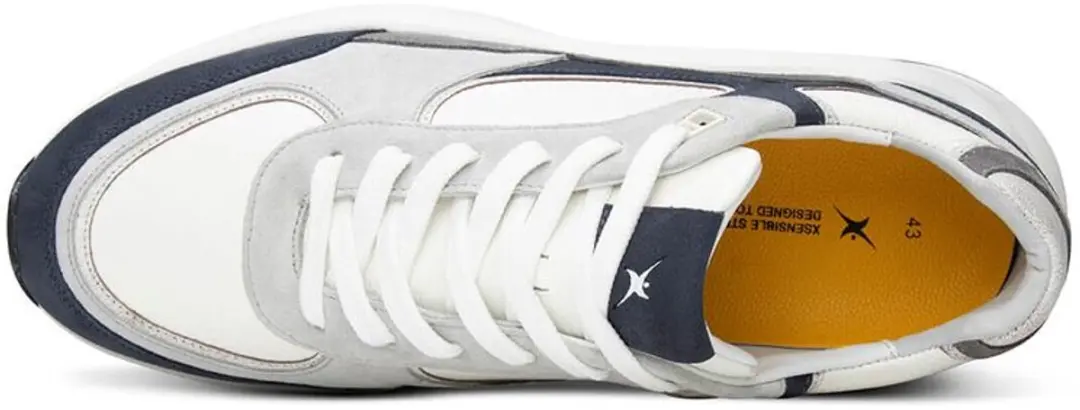 Xsensible Stretchwalker Sneaker Manhattan 33204.4.216 - Blauw/Wit/Grijs