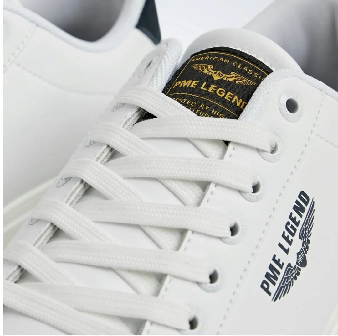 PME Legend Carrior Heren Sneakers - Wit - Maat 43 - afbeelding 6 van 6