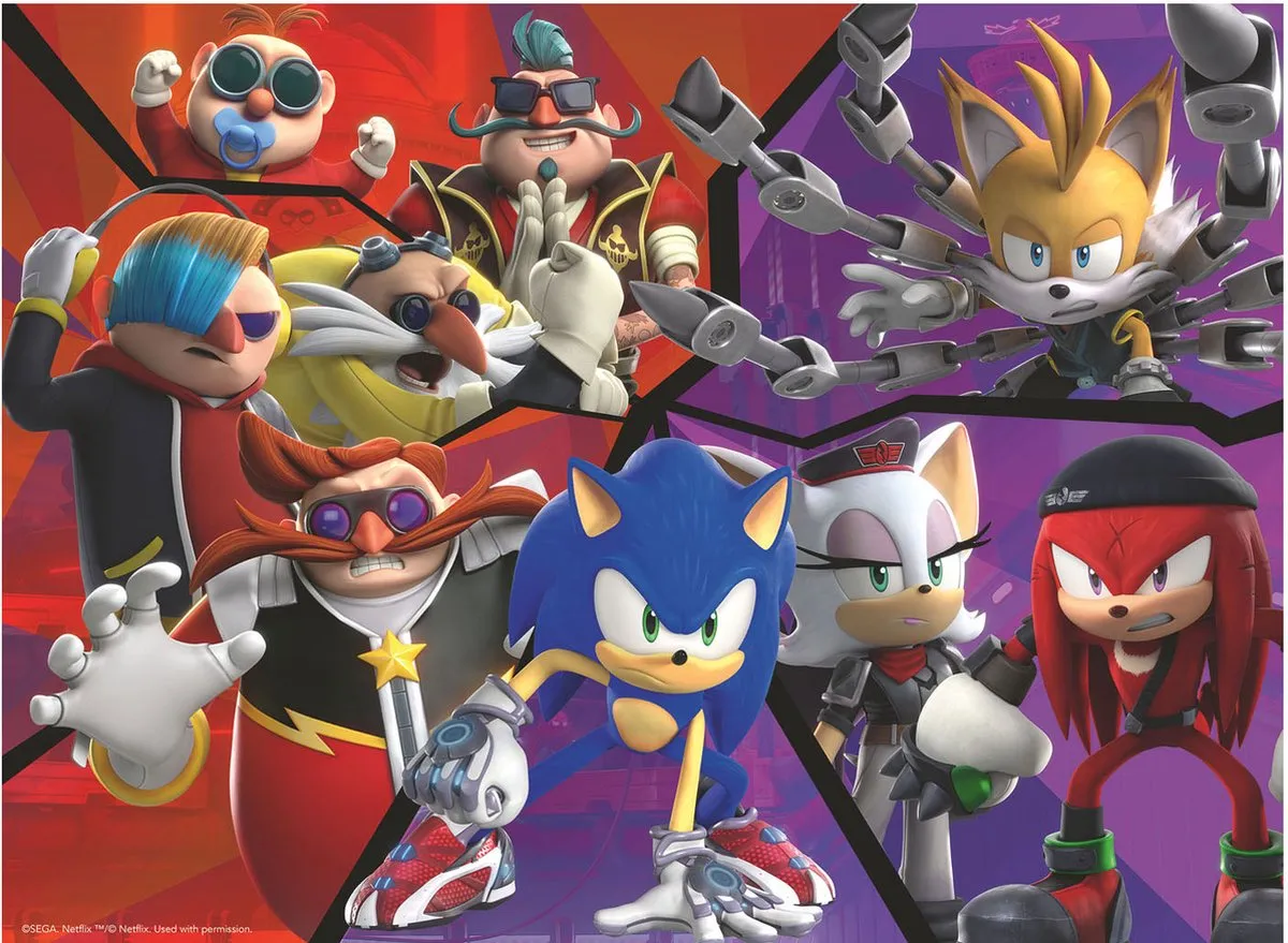 Ravensburger Sonic Prime Legpuzzel 100 XXL Stukken - 133833