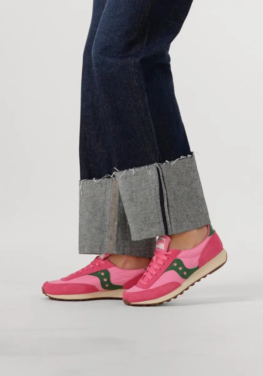Saucony Trainer 80 Sneakers - Roze - Maat 42 - afbeelding 2 van 6