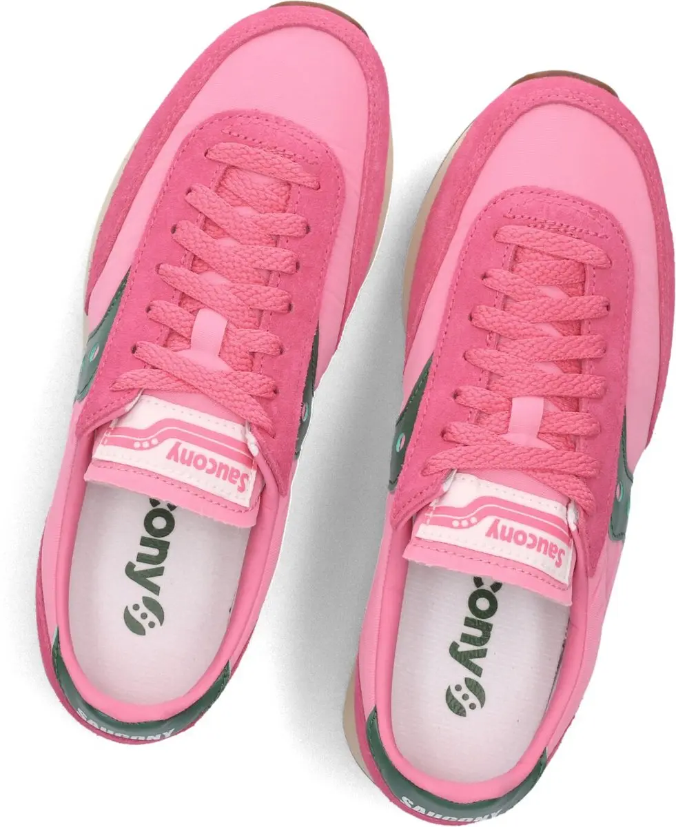 Saucony Trainer 80 Sneakers - Roze - Maat 42 - afbeelding 4 van 6