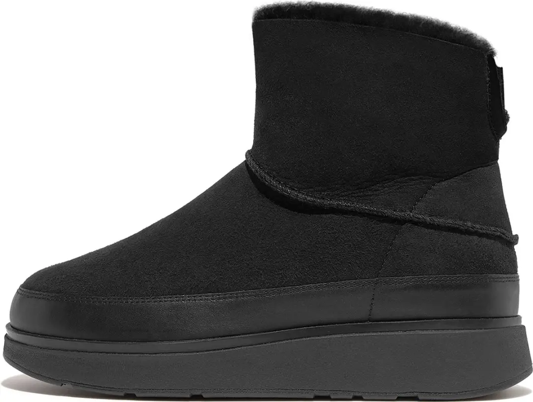 FitFlop Gen-ff Mini Shearling Laarzen - Zwart 41