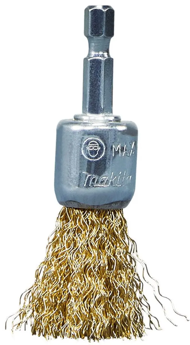 Makita Penseelborstel ZK1/4x19mm messing - afbeelding 3 van 3