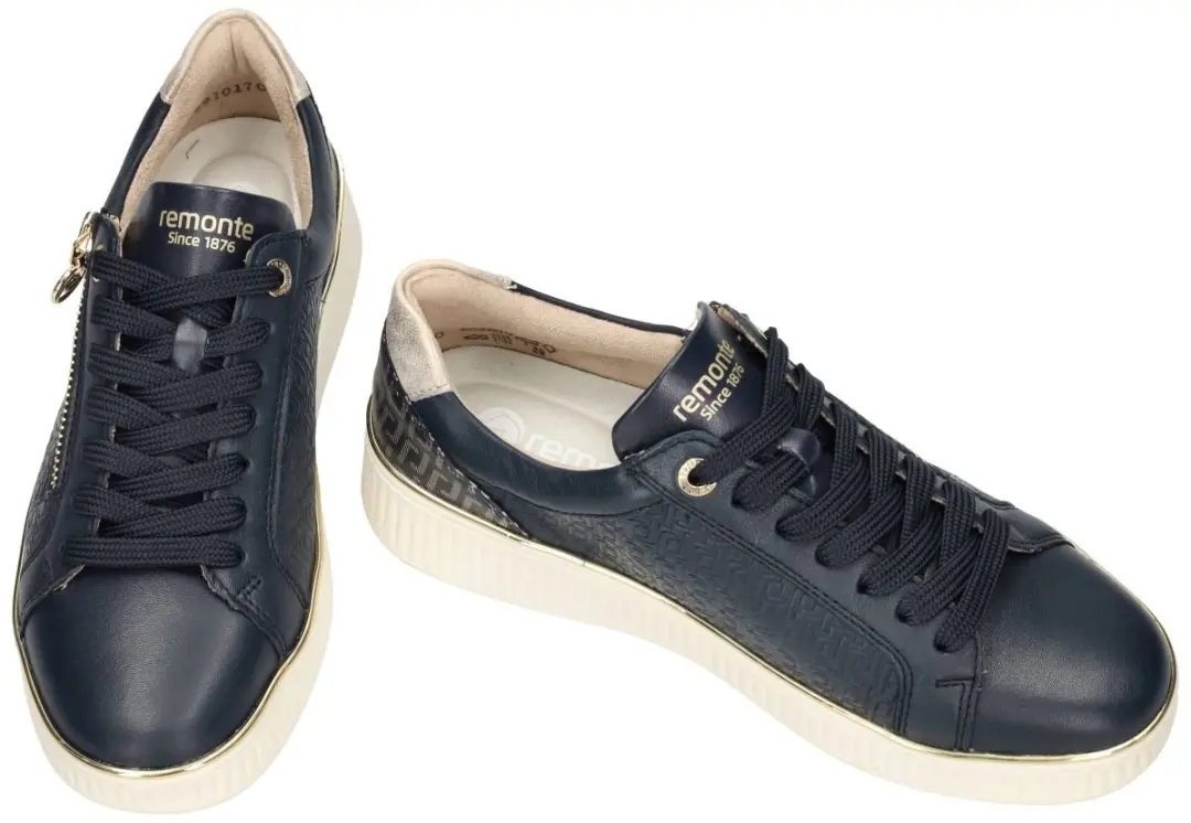 Remonte D2E00 14 Dames Sneakers - Blauw 39 - afbeelding 6 van 6