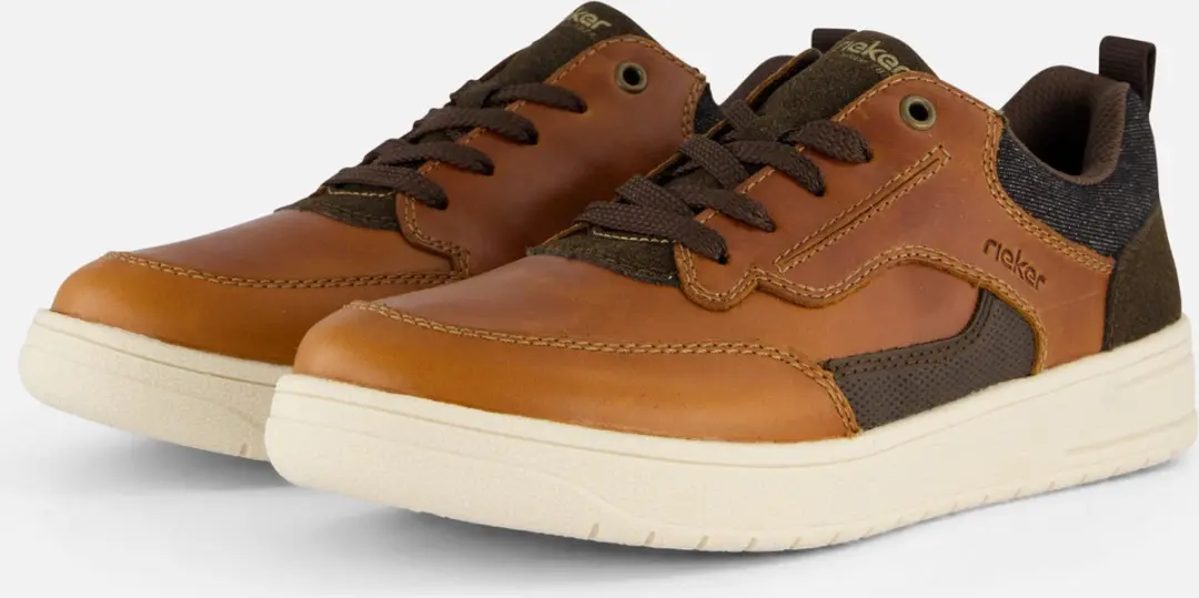 Rieker Sneakers cognac Leer