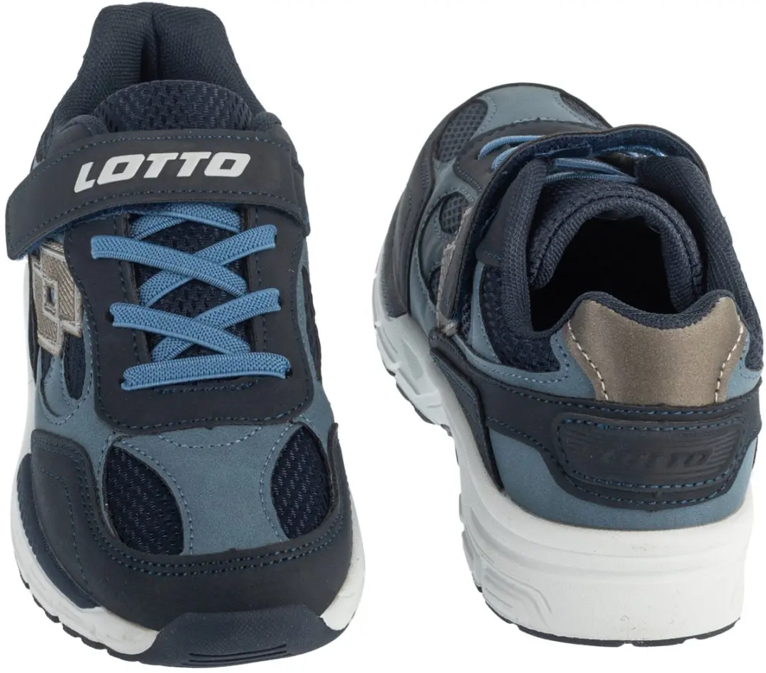 Lotto Flowtiv K Sneakers 27 - Marineblauw