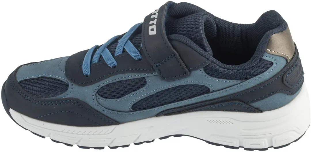 Lotto Flowtiv K Sneakers 27 - Marineblauw