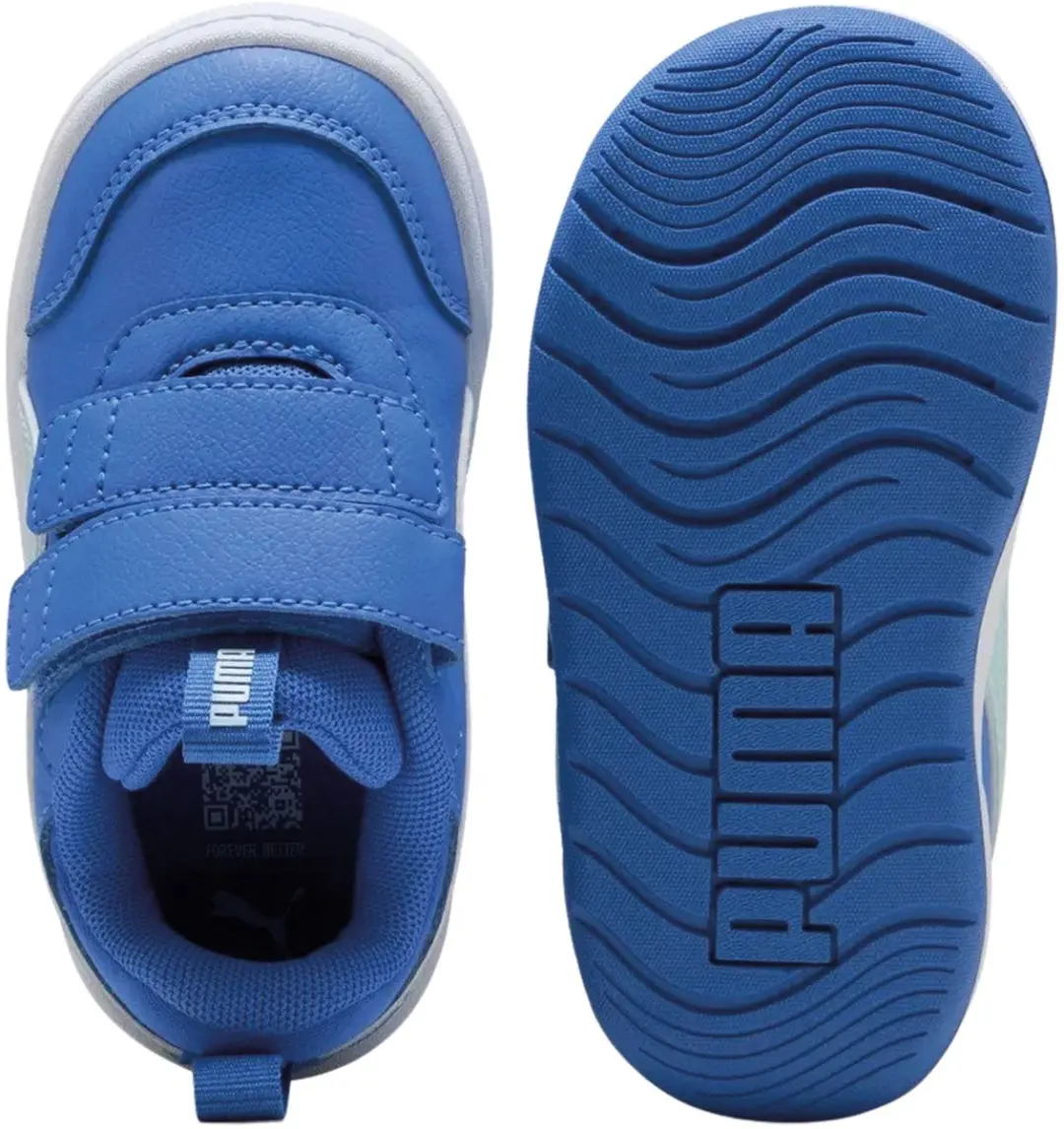 PUMA Multiflex 2 Sneakers Junior 23 - Blauw/Geel - afbeelding 3 van 5