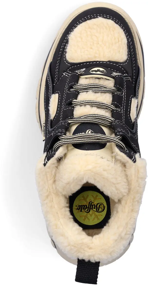 Buffalo Damessneaker 1339-14 Rev Warm - Beige/Zwart - afbeelding 6 van 6