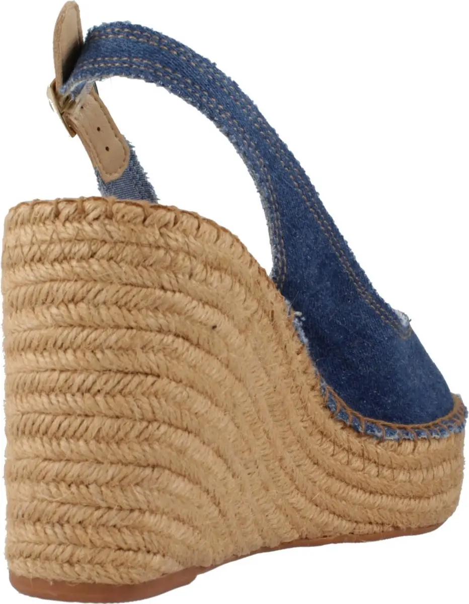 Replay Jess Sling Sandalen Touwzool - Licht blauw - Maat 39 - afbeelding 6 van 6