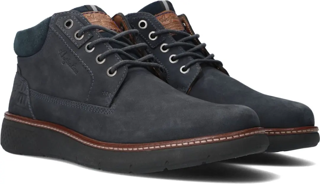 Australian Dexter Heren Veterschoenen - Donkerblauw Maat 46 - afbeelding 2 van 6