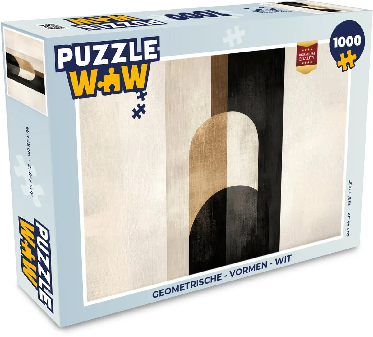 PuzzleWow Geometrische Legpuzzel 1000 Stuks