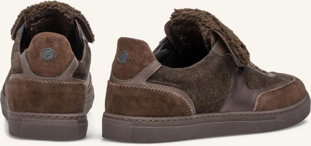 Floris van Bommel Minni Sneakers SFW-10166 - Bruin - 38 - afbeelding 5 van 5