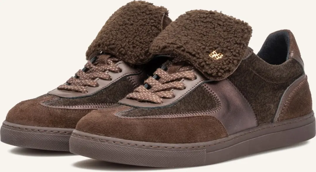 Floris van Bommel Minni Sneakers SFW-10166 - Bruin - 38 - afbeelding 2 van 5