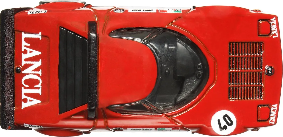 Hot Wheels Lancia Stratos NR HKC49 Racewagen - Zwart/Rood/Wit