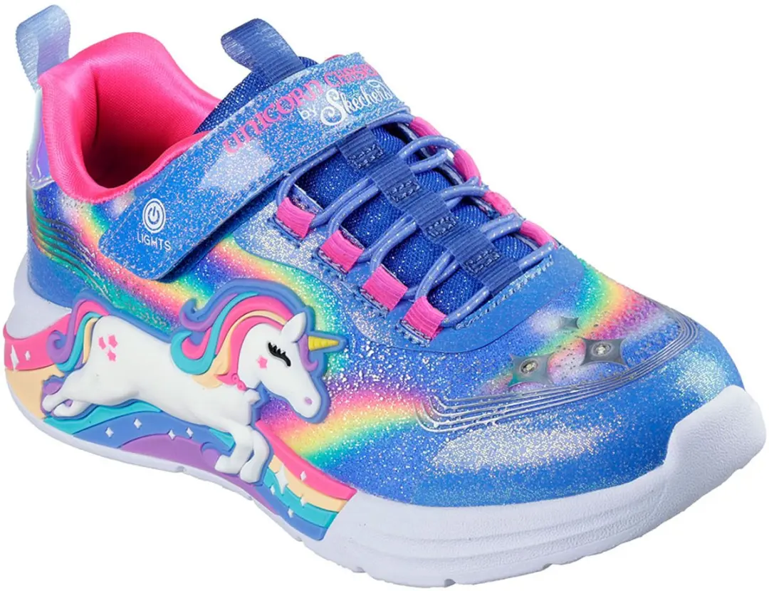 Skechers Unicorn Chaser Schoenen Blauw EU 27 1/2 Meisjes