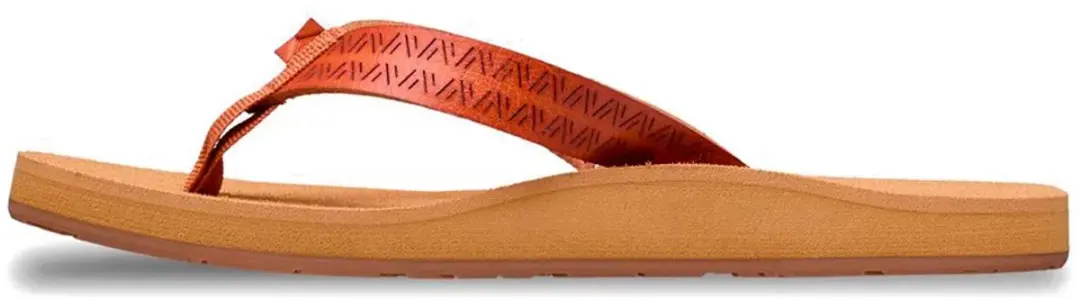 Roxy Porto Motif Teenslipper - EU 36 - Oranje - afbeelding 4 van 4