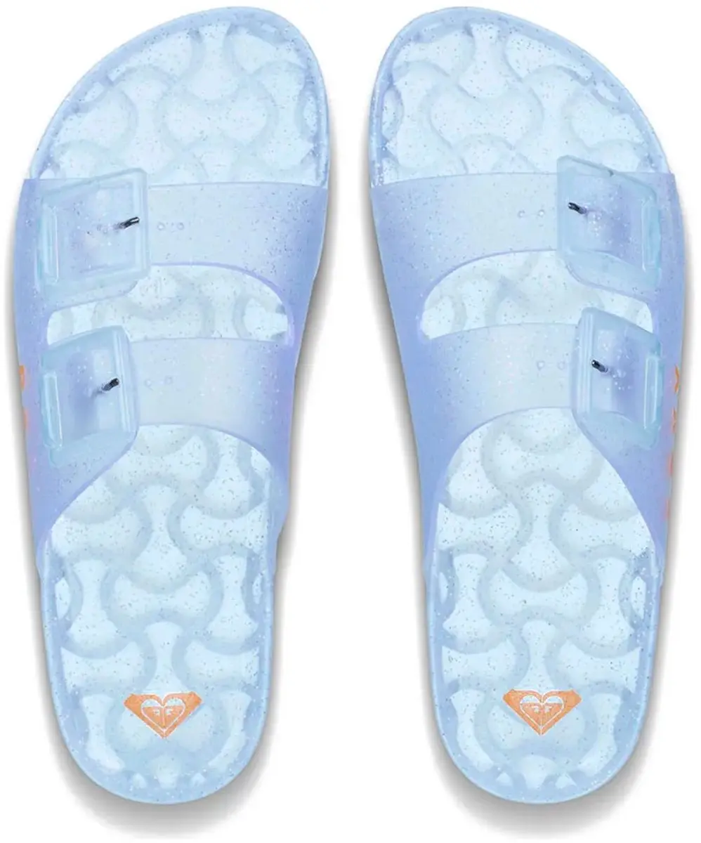 Roxy Kattie Glitter Slippers - Blauw EU 40 - afbeelding 4 van 4