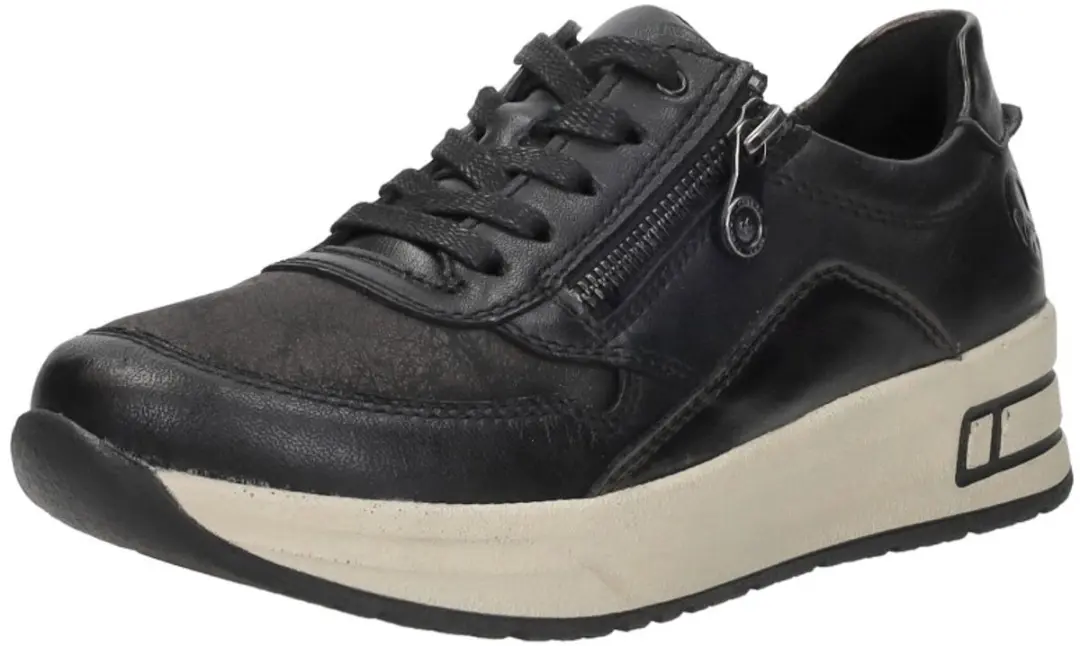 Rieker Sneakers - Dames - Zwart - Maat:36
