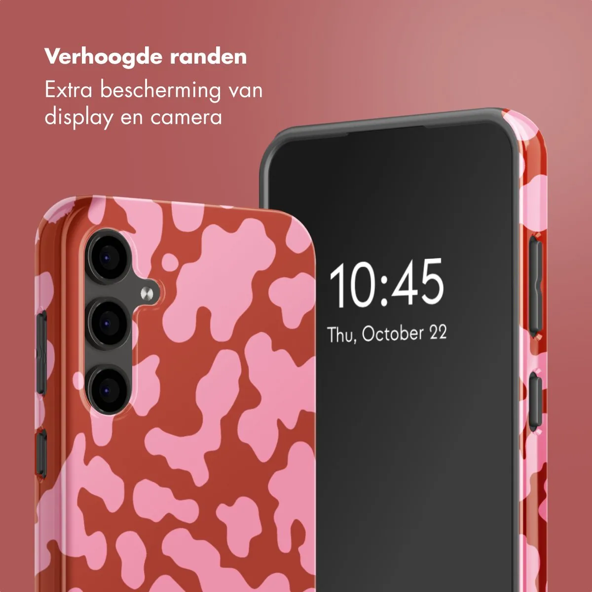 Selencia Hoesje Samsung Galaxy S24 FE - Moo’d Blush Pink