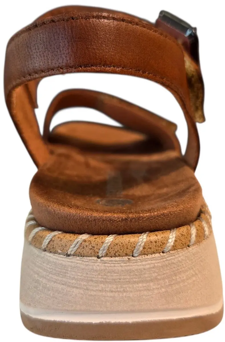 Remonte D3J52-24 Sandalen Dames - Cognac/Naturel - 36 - afbeelding 3 van 6